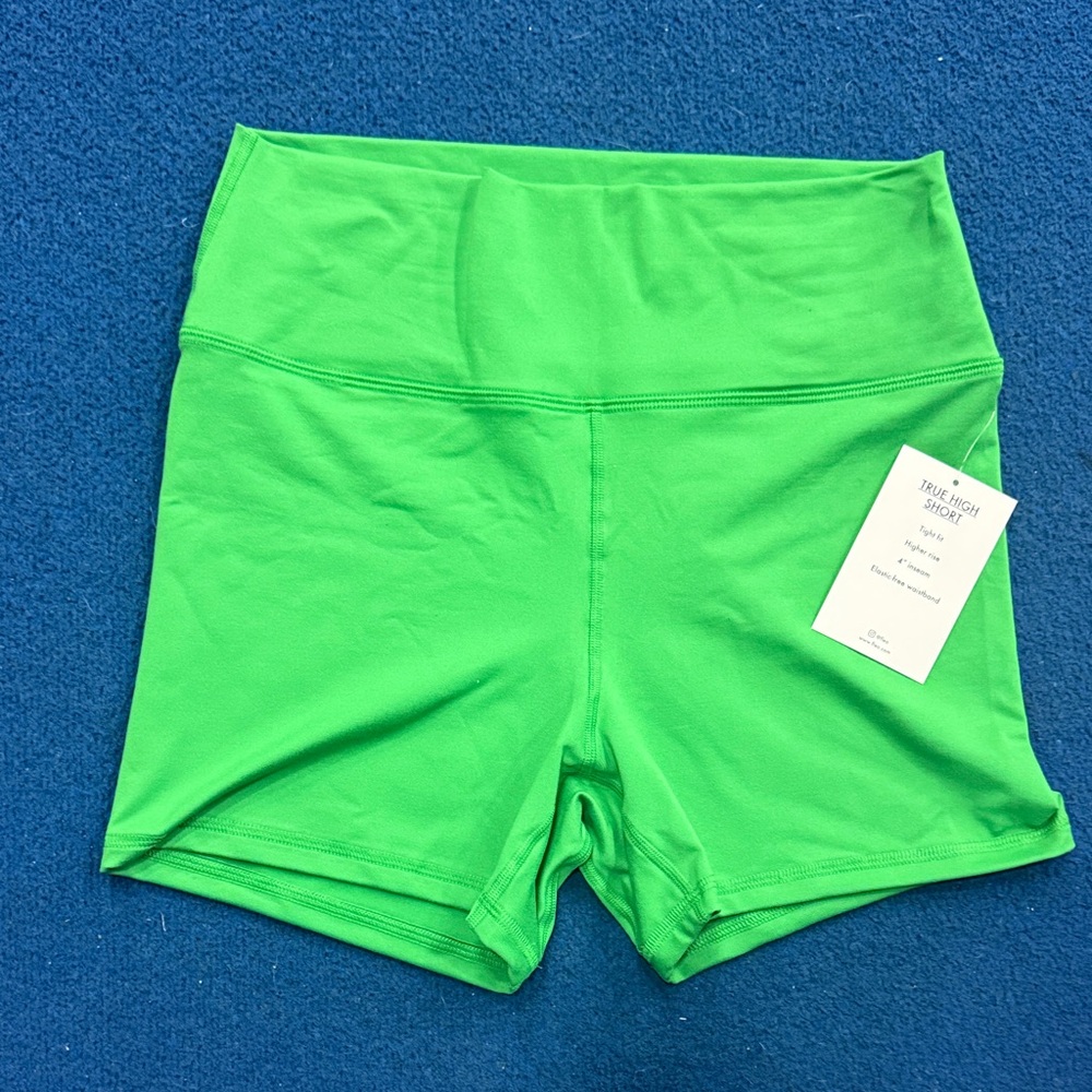 Fleo Kelly Green Women's Shorts Tumbling/Gymnastics/Crossfit/Swim